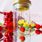Maraschino Cherry Glass Jar