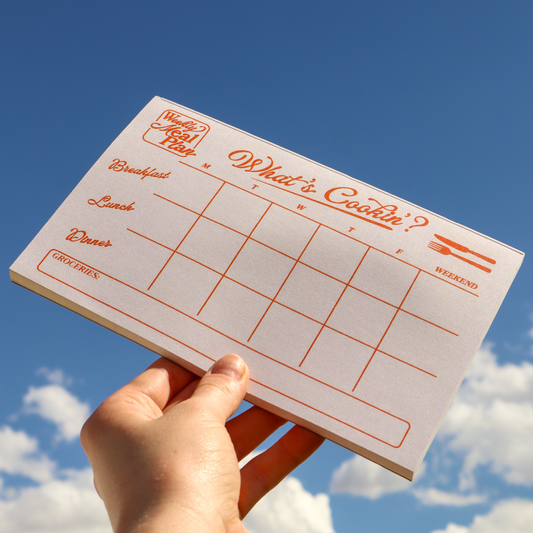 Meal Prep Notepad