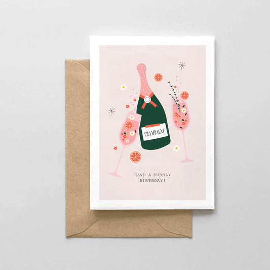 Have a Bubbly Birthday! - Birthday Card