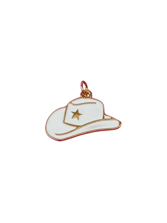 Howdy Hat Gold Charm