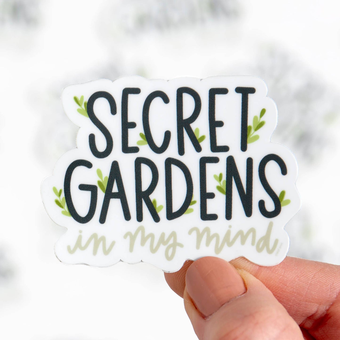 Secret Gardens Decal Sticker