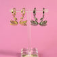 Swan Huggies (Gold + Silver)