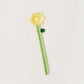 Flower Shape Glass Stirring Spoon