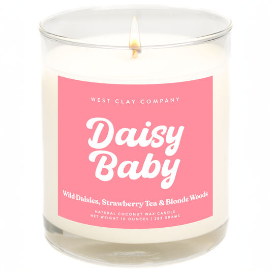 Daisy Baby Candle