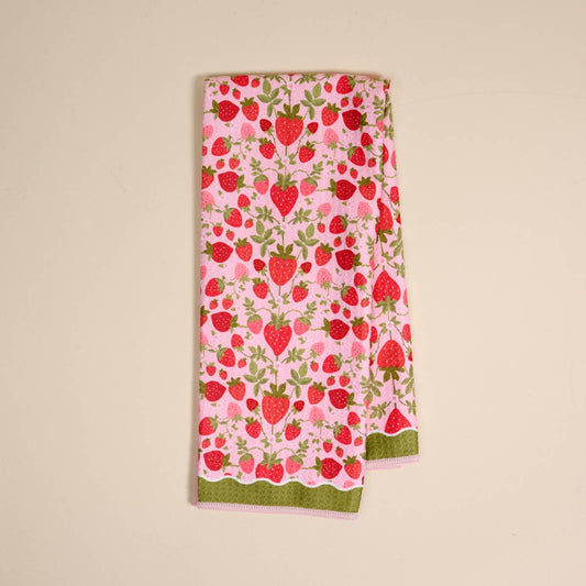 Strawberry Fields Tea Towel