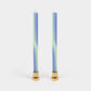 Blue & Green Pivot Candles - (2 Pack)