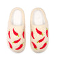 Spicy Chili Pepper Indoor/Outdoor Slippers
