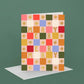 Merry Checks & Stars Holiday Greeting Card