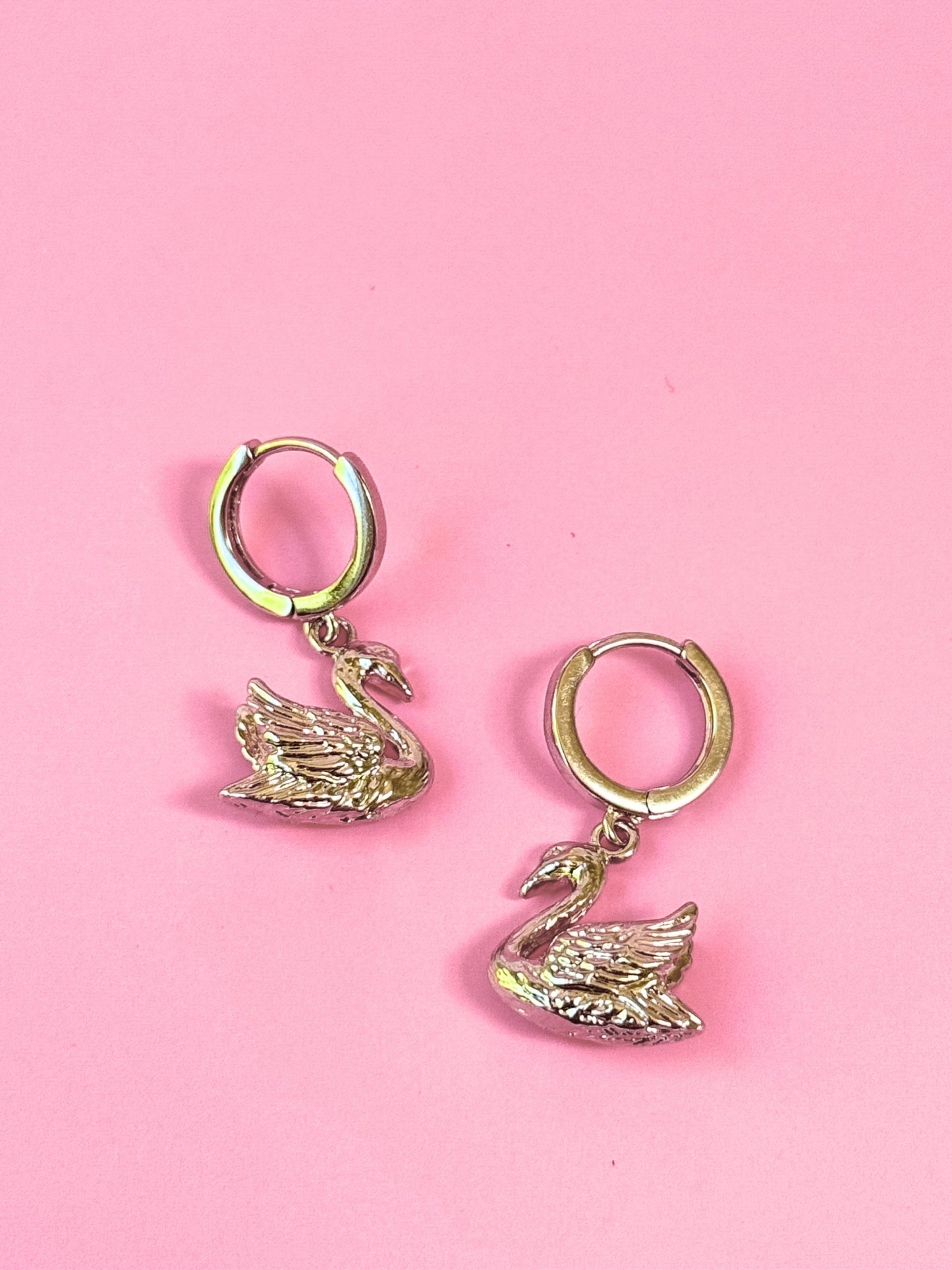 Swan Huggies (Gold + Silver)