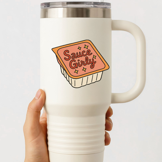 Sauce Girly Sticker