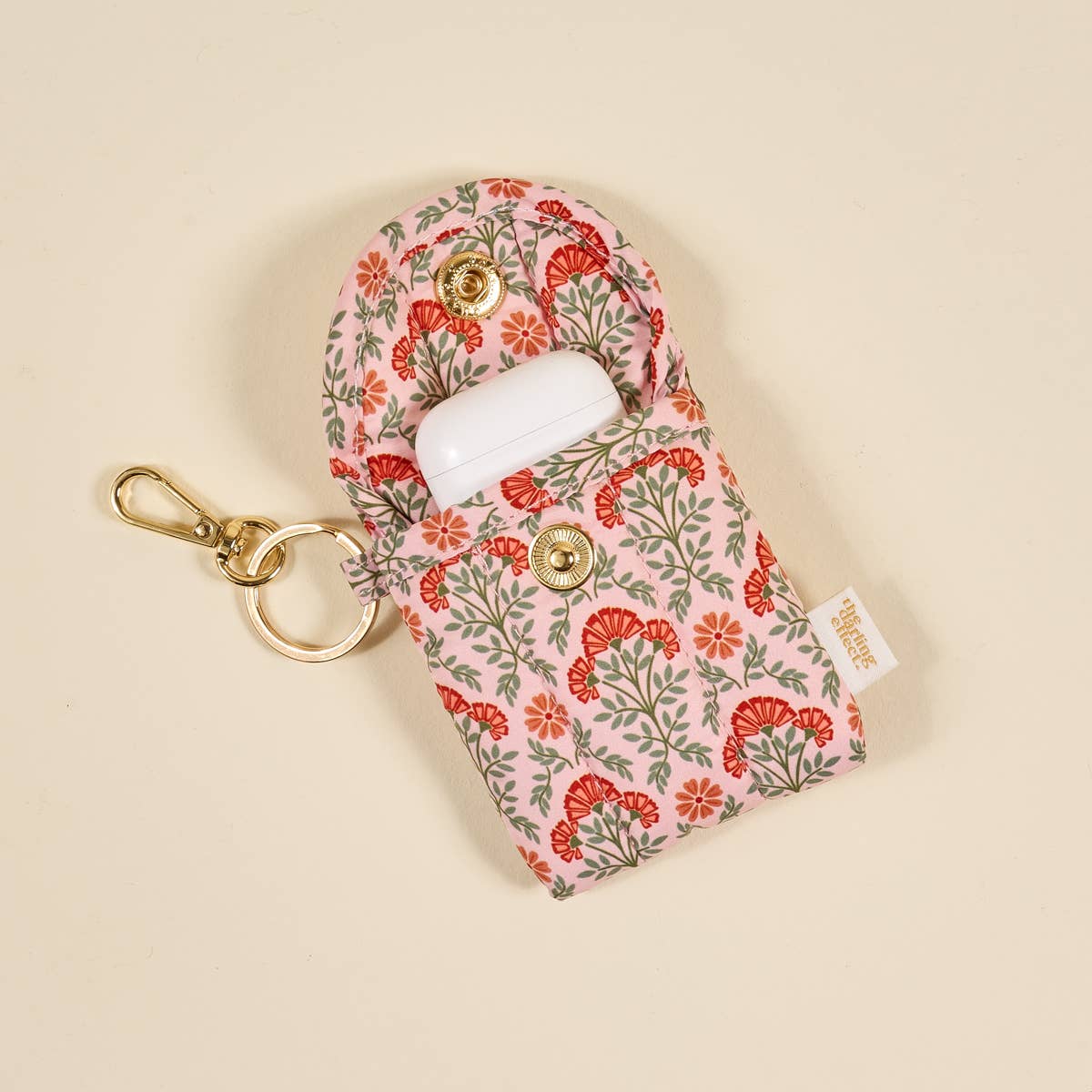 Puffy Earbud Case – Dusty Rose