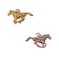 Horse Girl Charm (Gold + Silver)