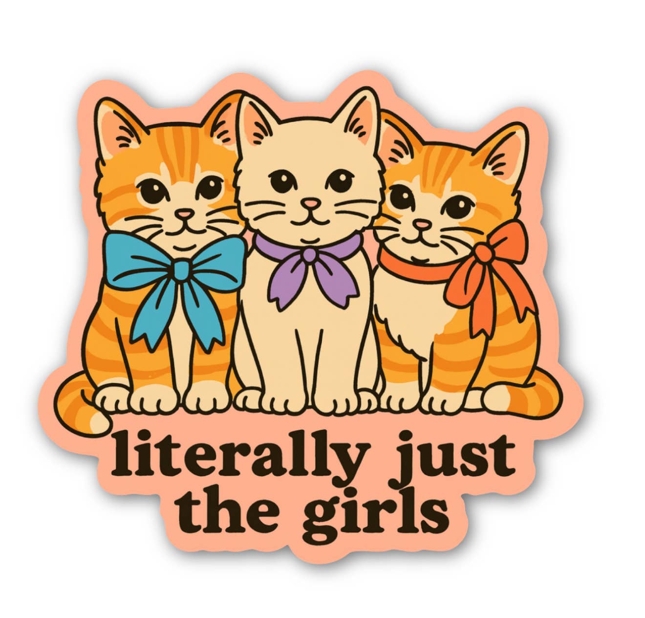 Just the Girls Sticker