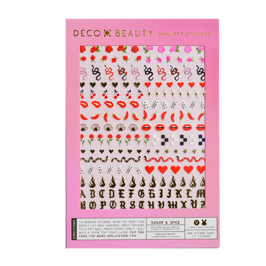 Nail Art Stickers - Sugar & Spice