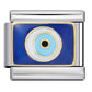 Silver Evil Eye Italian Charm