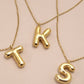 Initial Necklace - 18K Stainless Steel Tarnish Free