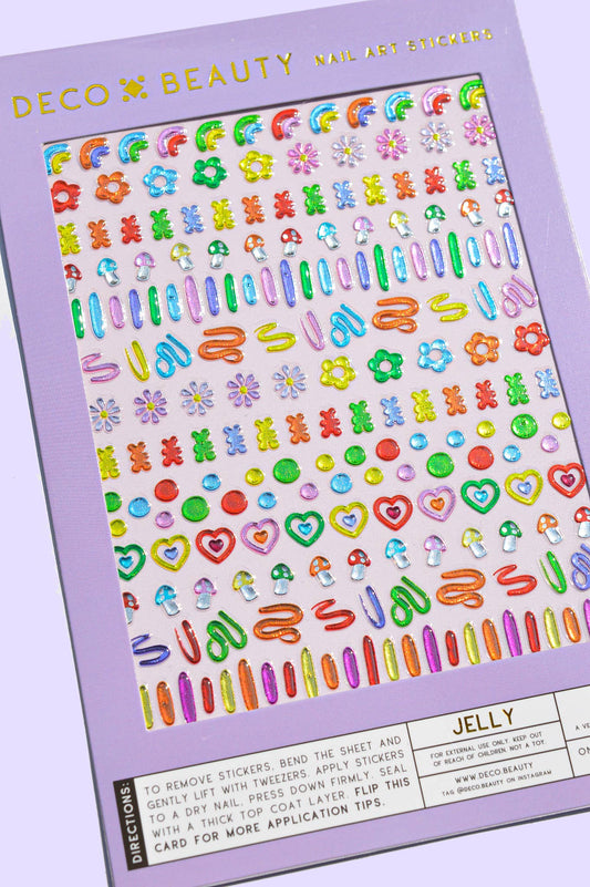 Nail Art Stickers - Jelly