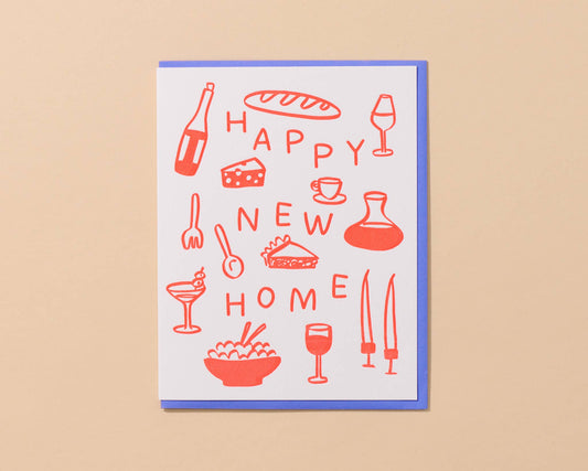 Happy New Home Housewarming Card