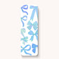 Blue Bows Bookmark