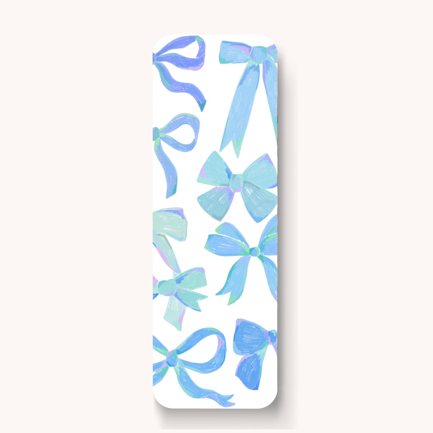 Blue Bows Bookmark