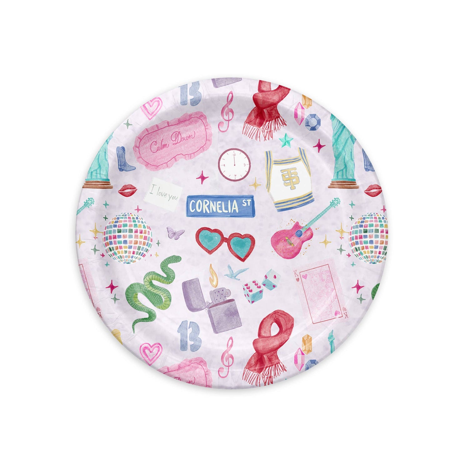 Taylor Swift Paper Plate Pack