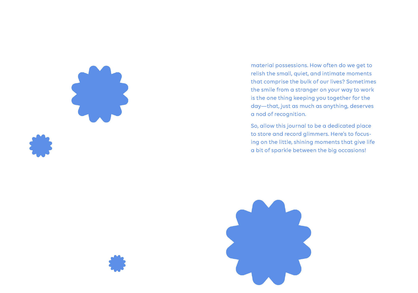 Glimmers - Gratitude Journal