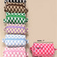 Checker Makeup Cosmetic Pouch Bag