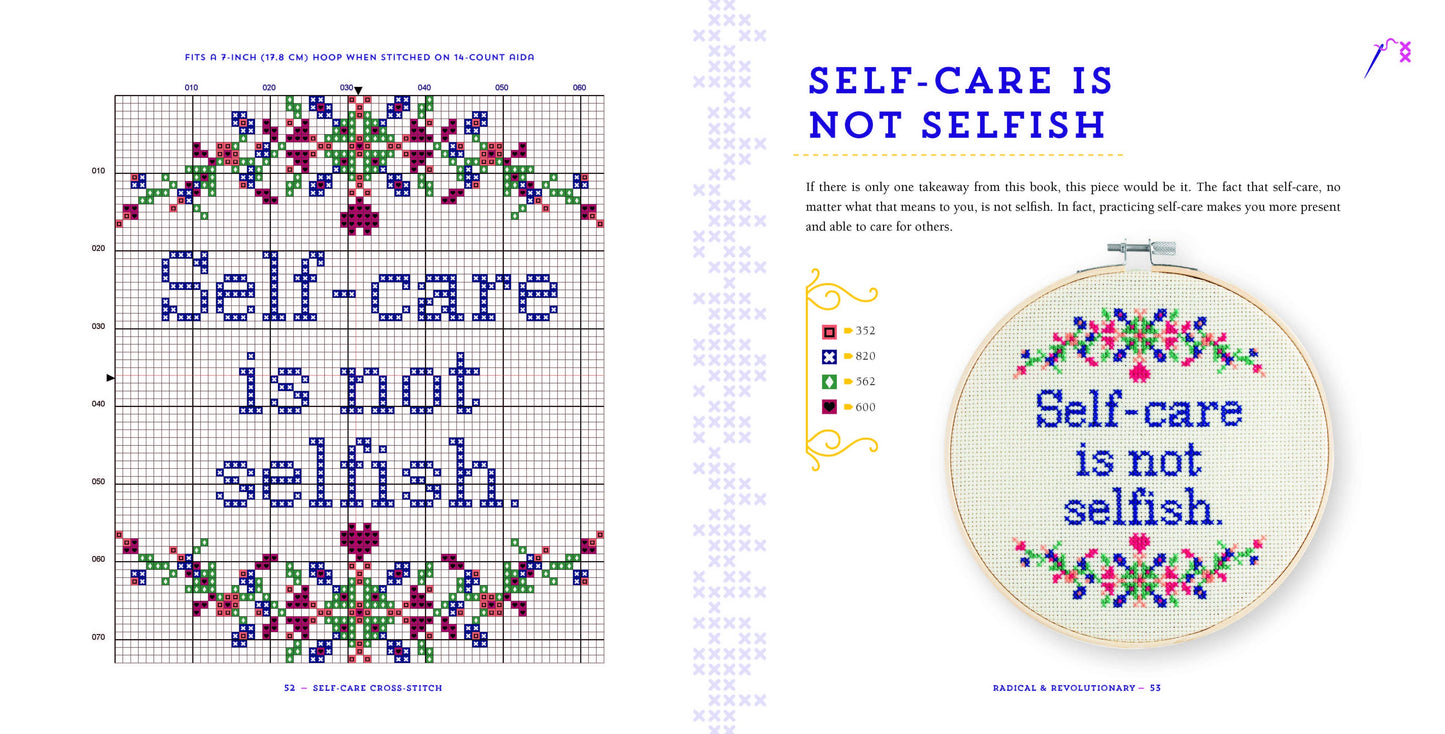 Self-Care Cross-Stitch