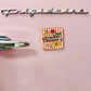 Trinket Person Fridge Magnet