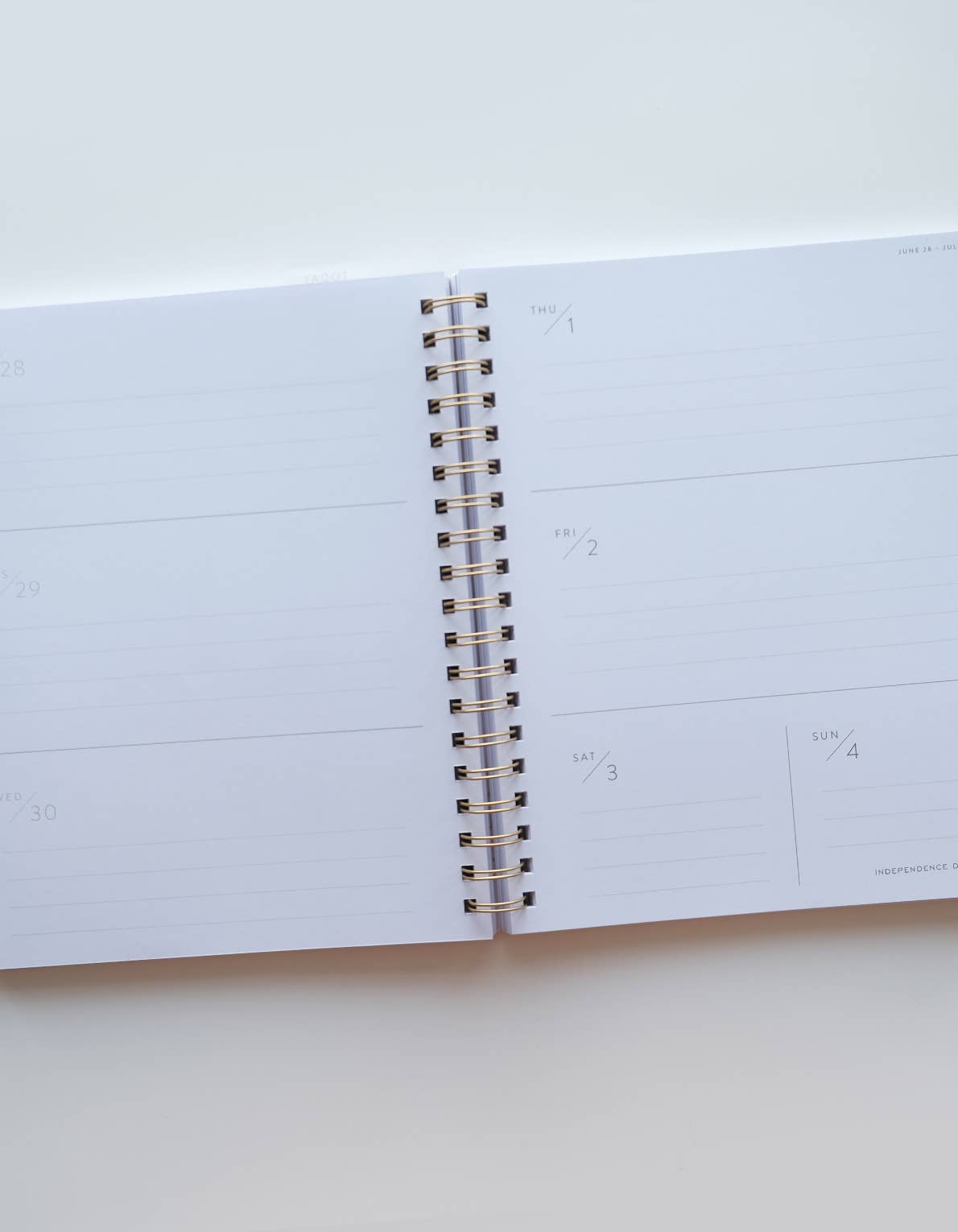 2027 Cabana Stripes Large Planner