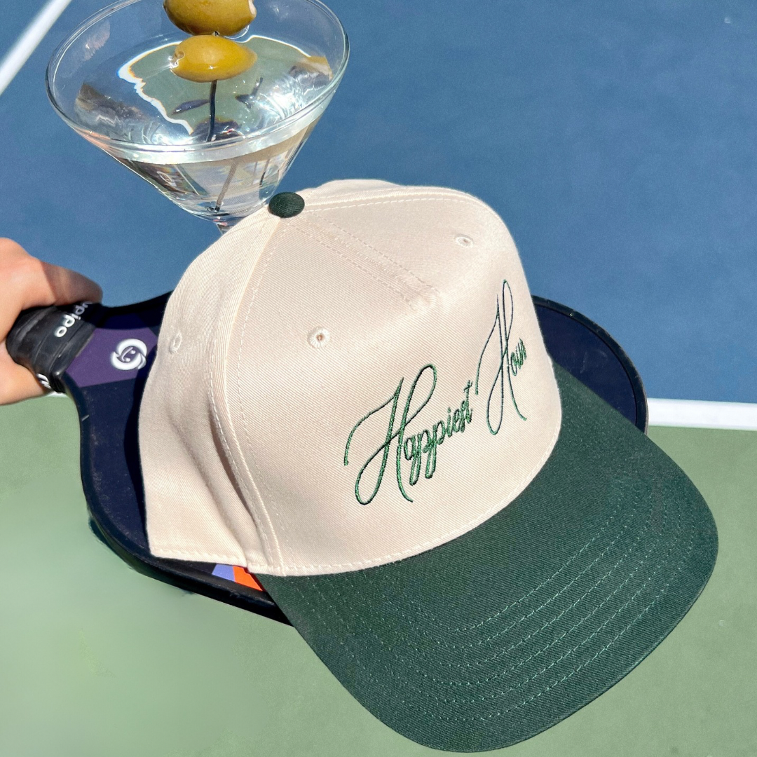Happiest Hour Embroidered Hat