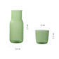 Colored Glass Carafe Set