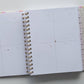 2026 Floral Checks Hardcover Planner