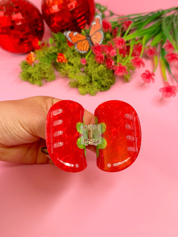 Tomato Hair Claw