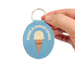 Sweet Treat Embroidered Keychain