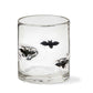 Spooky Bat Icons Glass