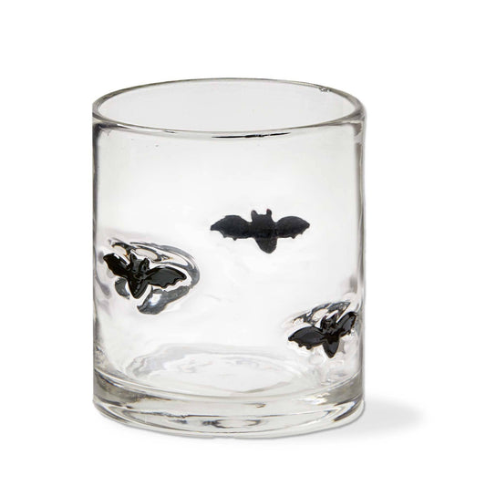 Spooky Bat Icons Glass