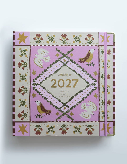 2027 Folk Art Print Planner