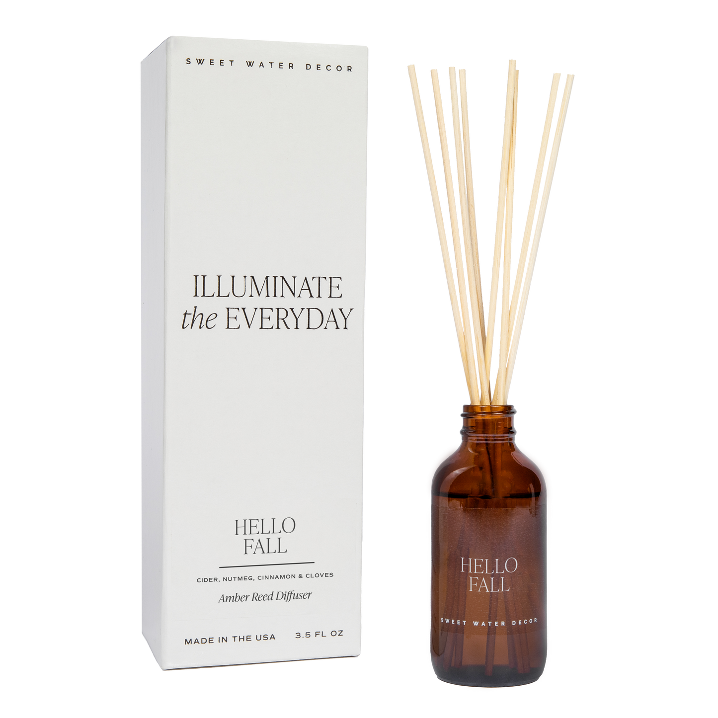 Hello Fall Amber Reed Diffuser