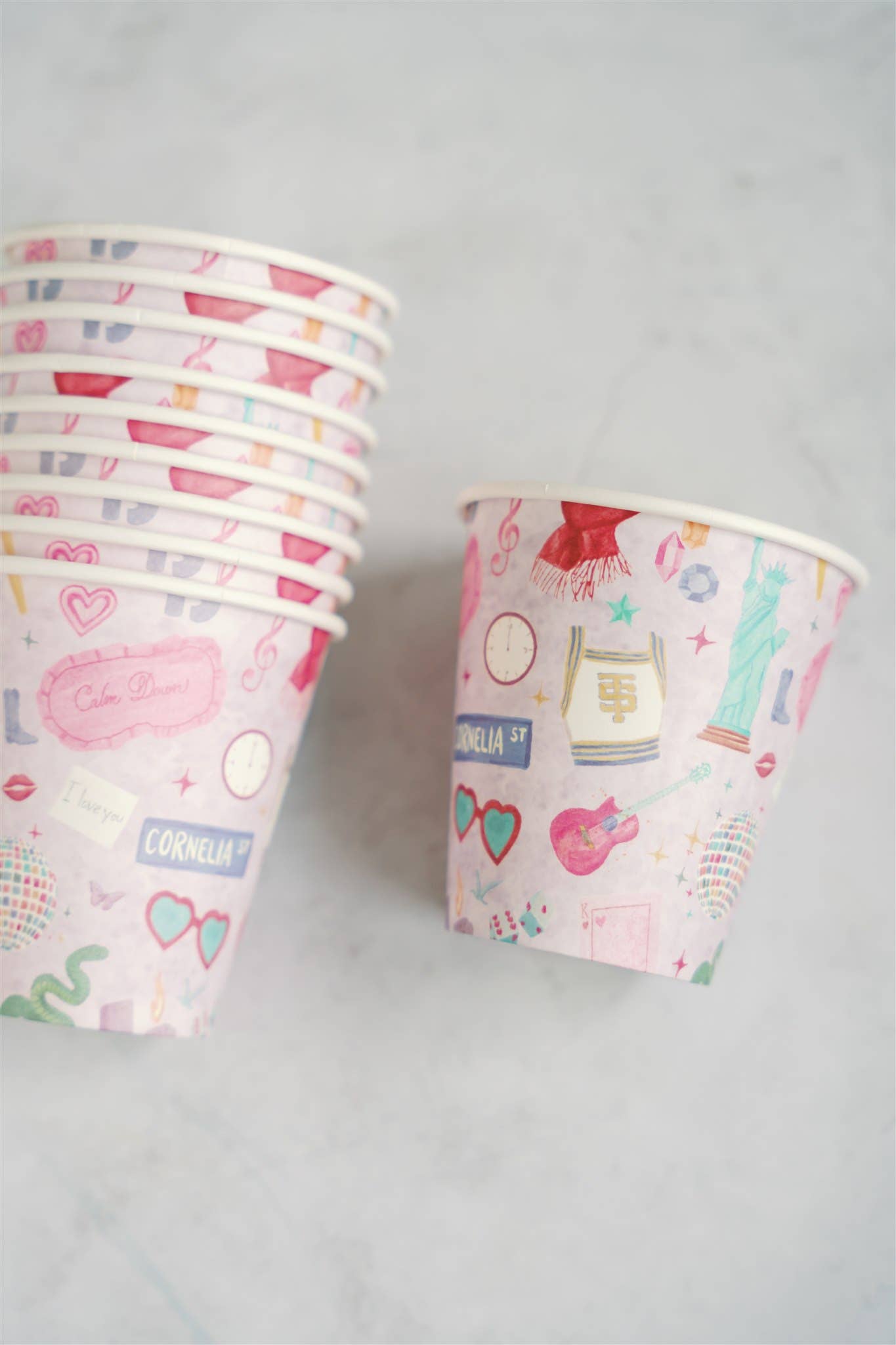 Taylor Swift Paper Cup Pack