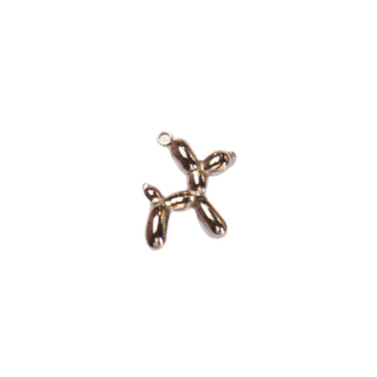 Balloon Animal Charm (Gold + Silver)