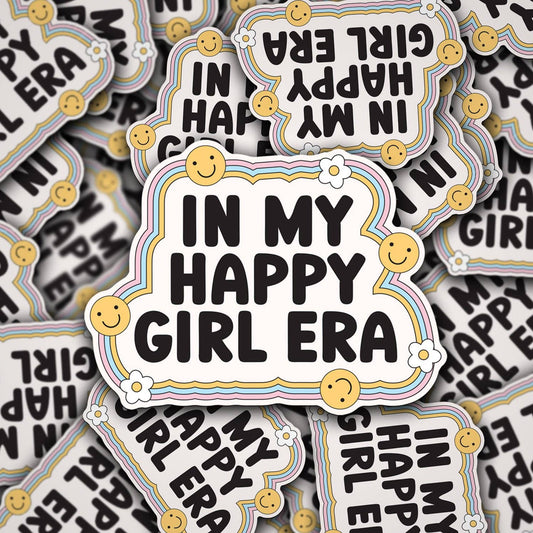In My Happy Girl Era Sticker