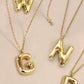 Initial Necklace - 18K Stainless Steel Tarnish Free