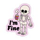 Skeleton Sticker