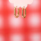 Squoval Hoops (Gold + Silver)