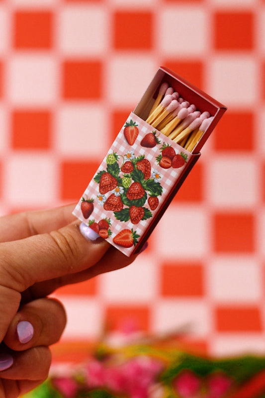 Strawberry Picnic Matchbox