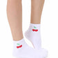 Cherry Ankle Socks