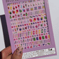 Nail Art Stickers - Craft Room