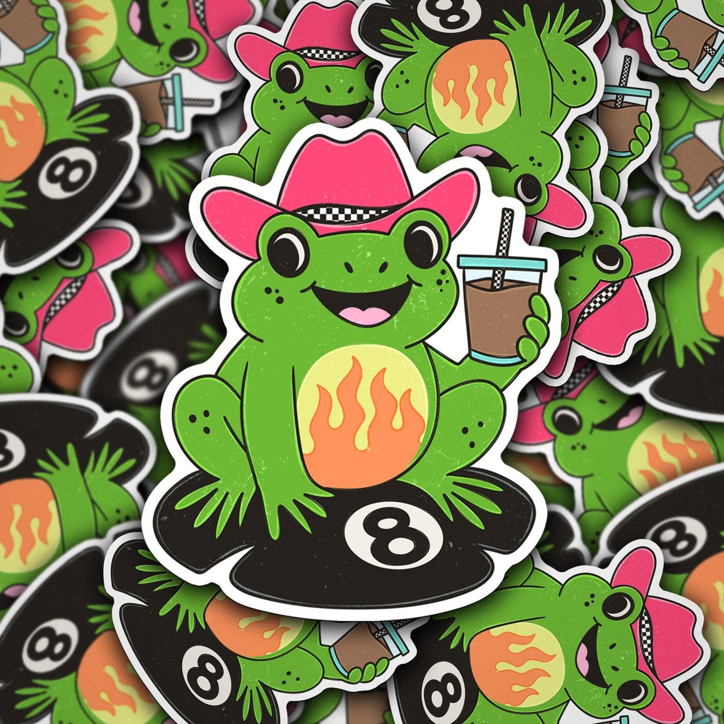 Western Frog Sticker