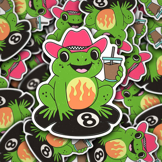 Western Frog Sticker